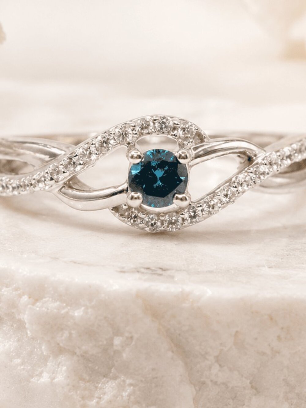 Azure Infinity Ring